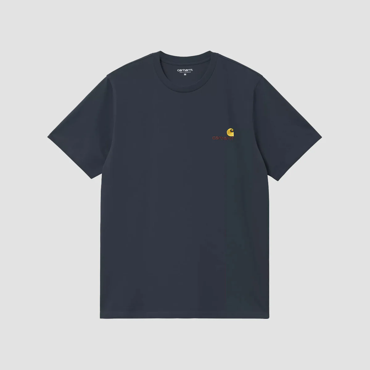 Carhartt WIP American Script T-Shirt Deep Night
