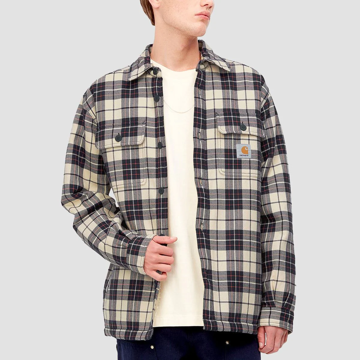 Carhartt WIP Arden Check Shirt Jacket Calico - Image 2