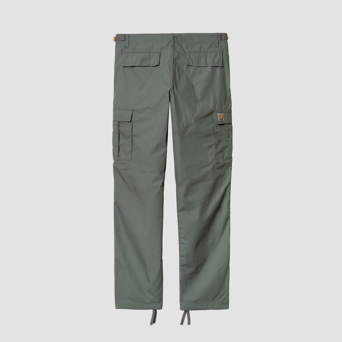 Carhartt WIP Aviation Cargo Pants Smoke Green Rinsed - Image 3