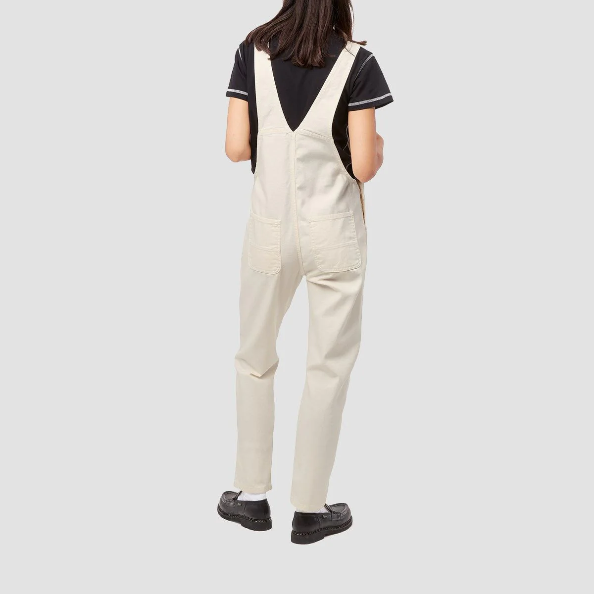 Carhartt WIP Bib Overall Wax Rinsed - Womens - Image 2