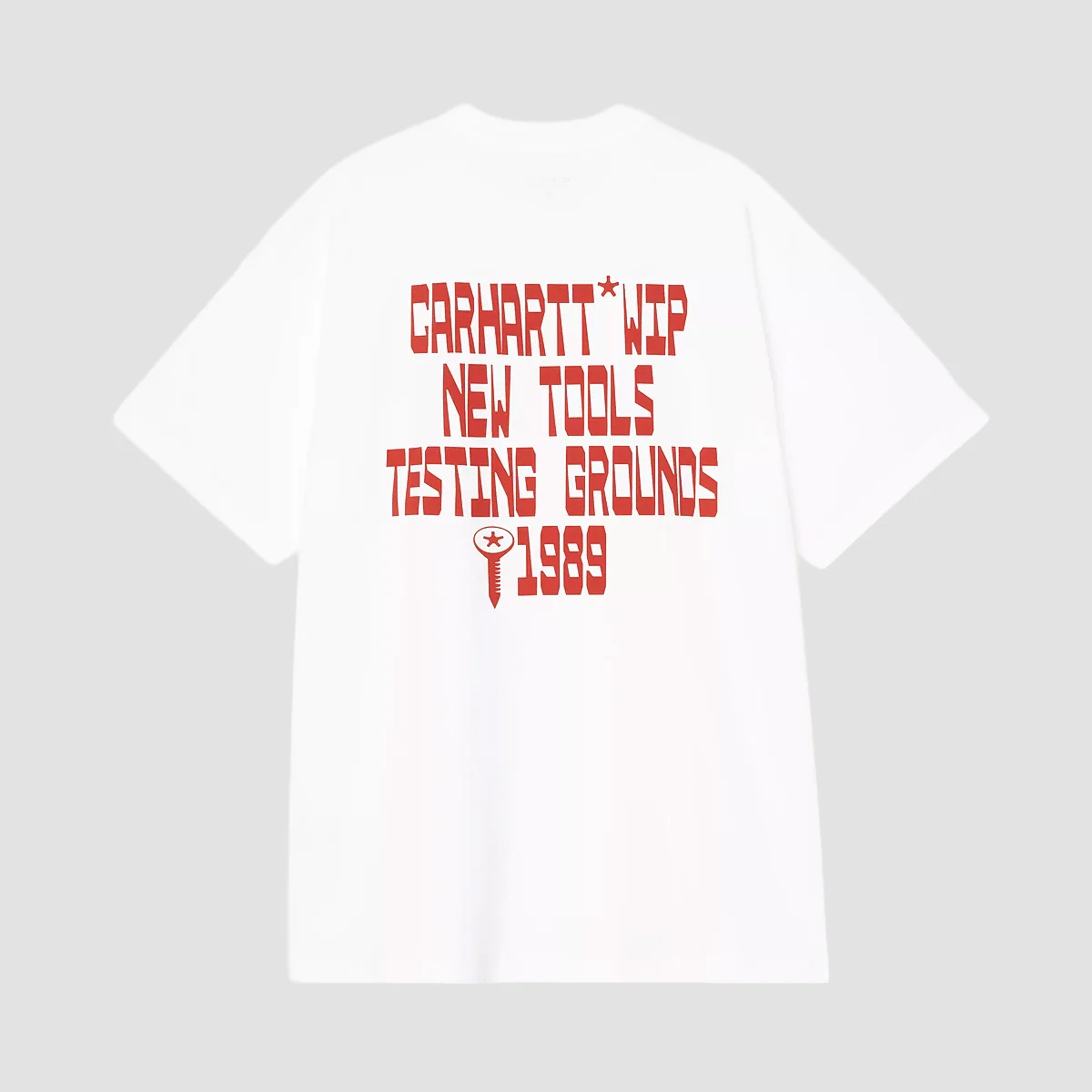 Carhartt WIP Blocks T-Shirt White - Image 2
