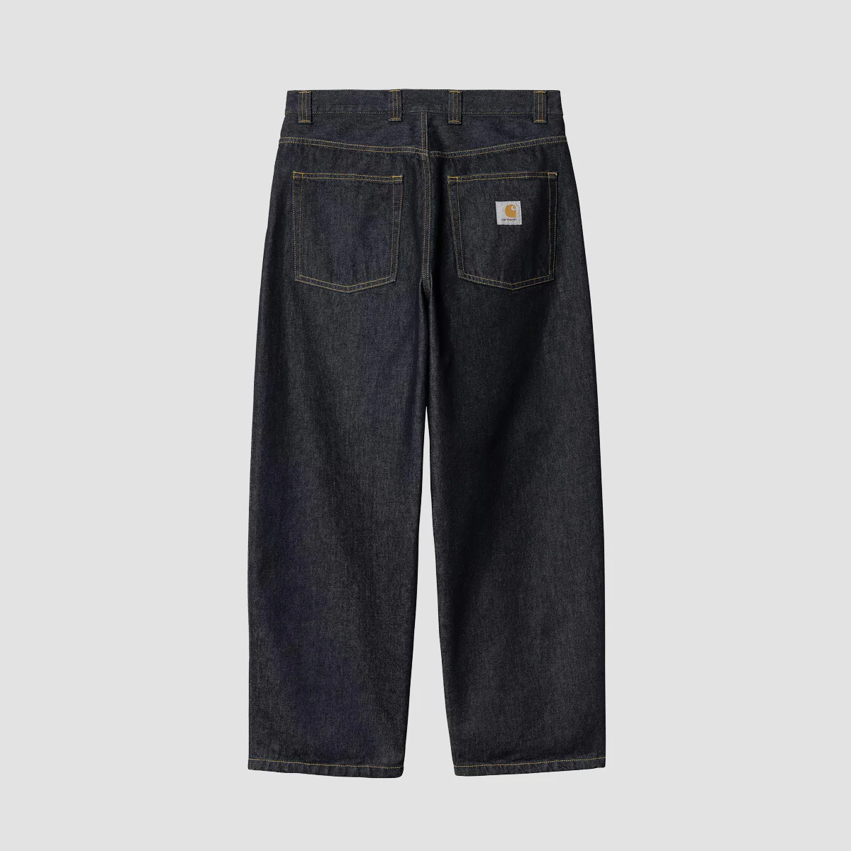 Carhartt WIP Brandon Loose Fit Jeans Blue Rinsed - Image 3