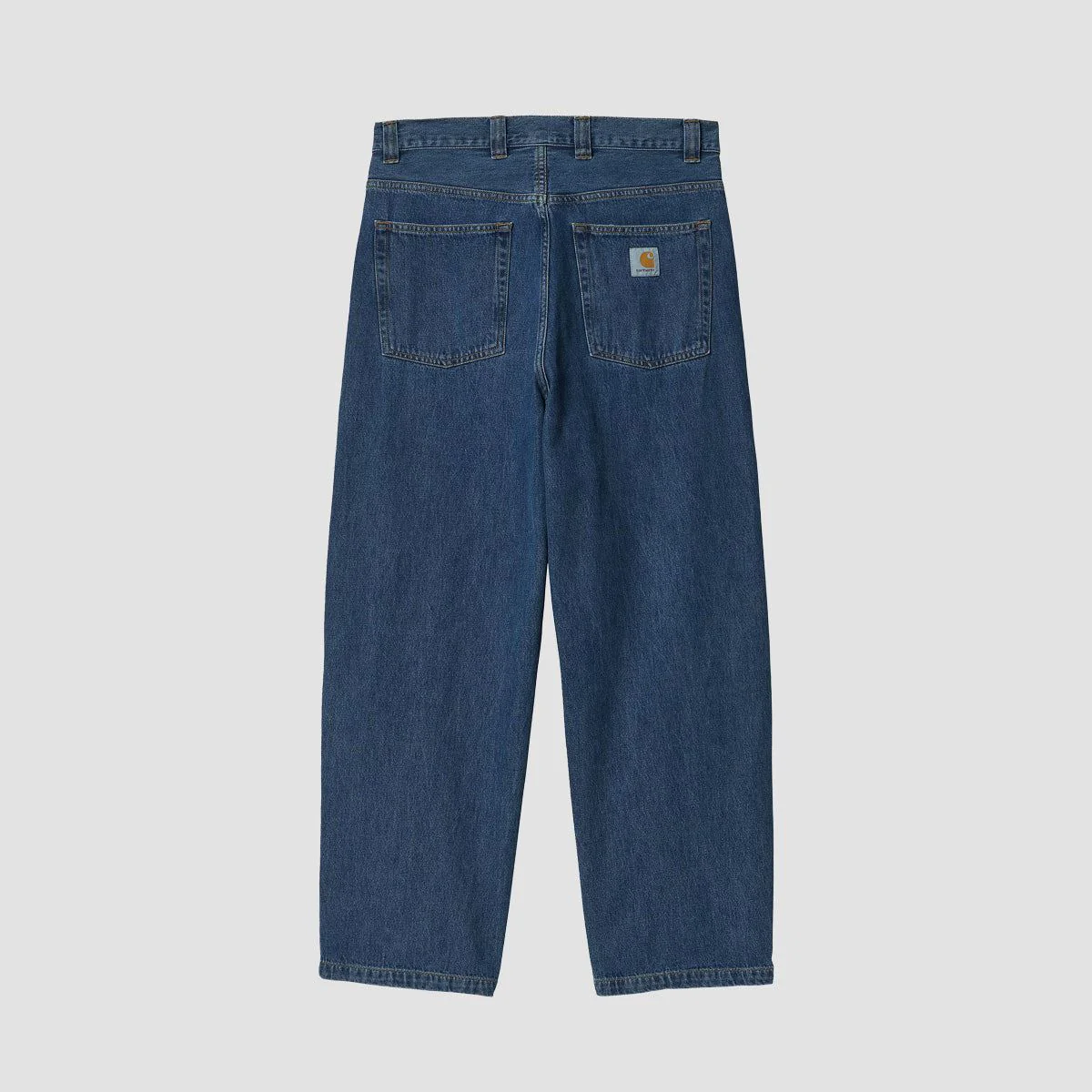 Carhartt WIP Brandon Loose Fit Jeans Blue Stone Washed - Image 3
