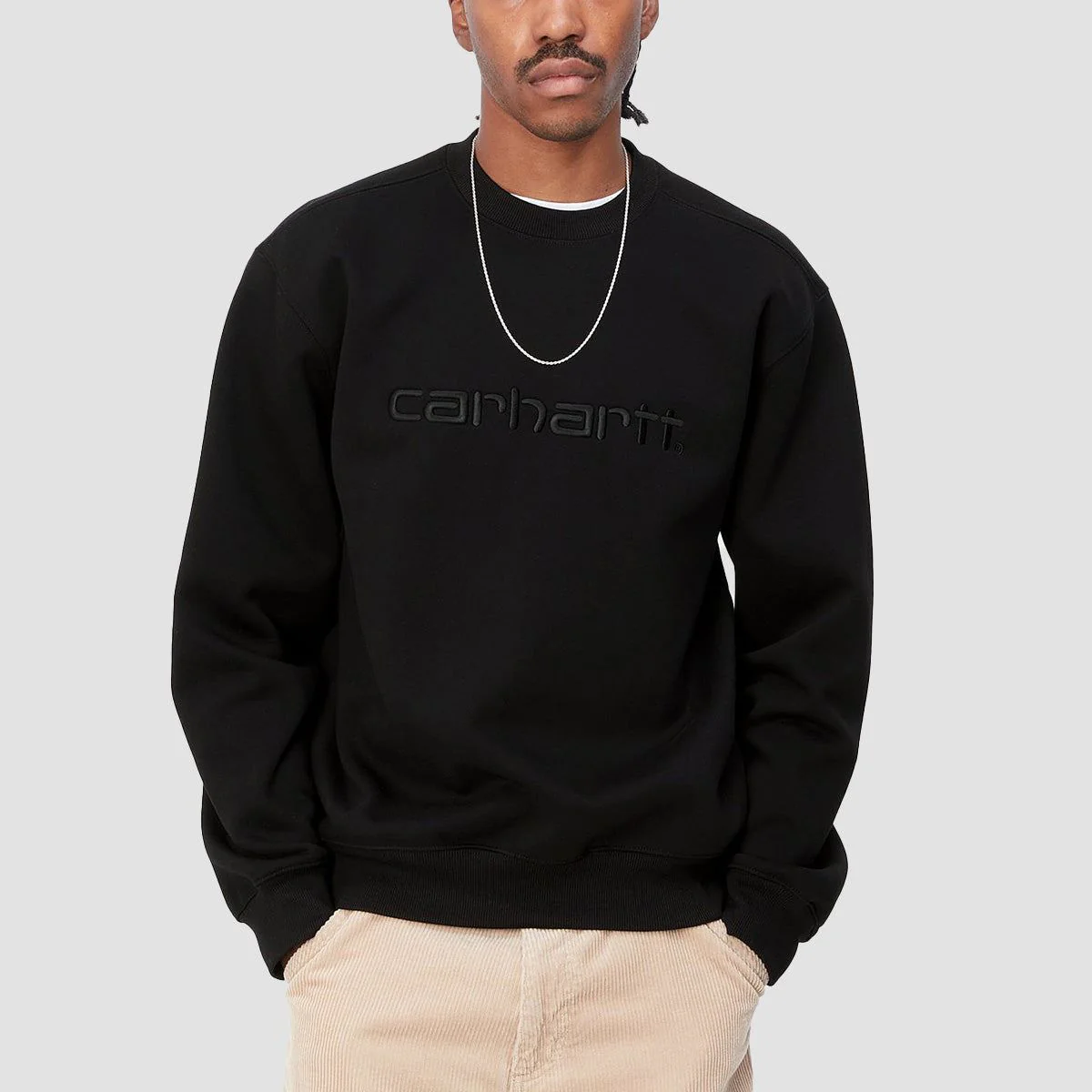 Carhartt WIP Crew Sweatshirt Black/Black