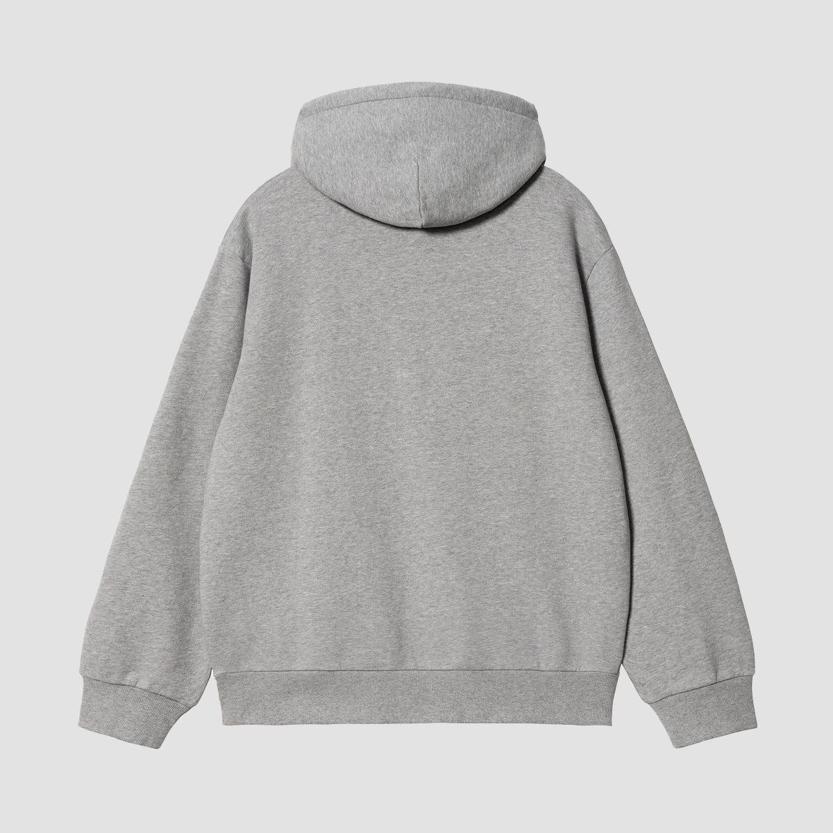 Carhartt WIP Pullover Hoodie Grey Heather/Chervil - Image 2