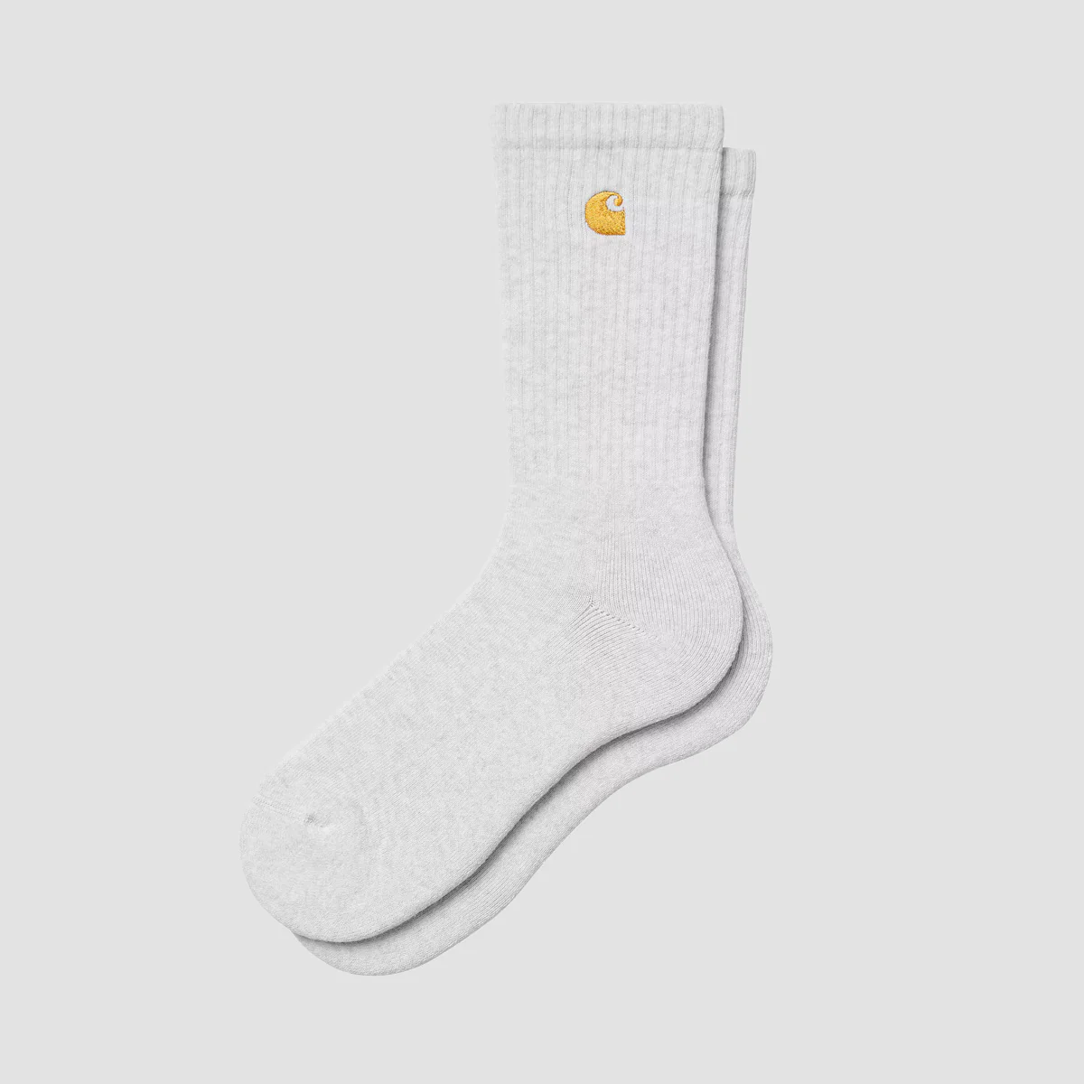 Carhartt WIP Chase Socks Ash Heather/Gold