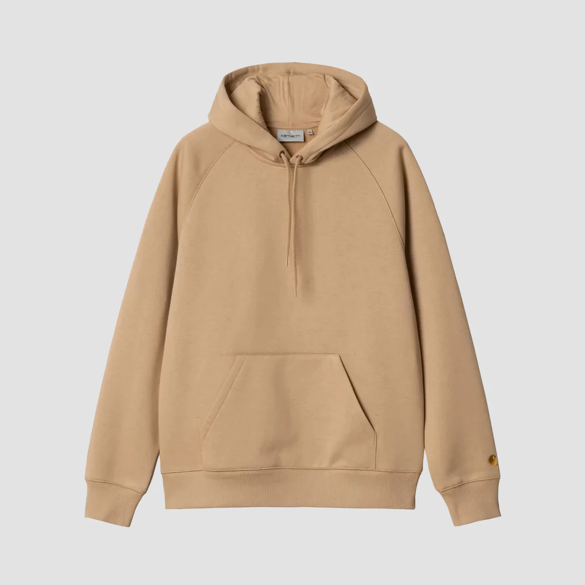 Carhartt WIP Chase Sweat Pullover Hoodie Dusty H Brown/Gold