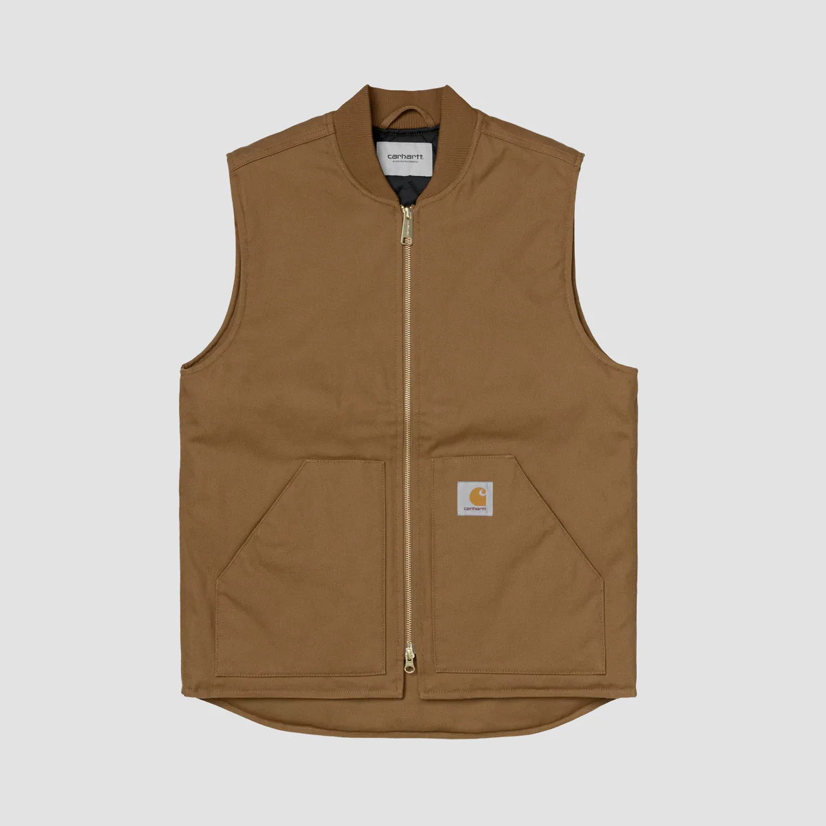 Carhartt WIP Classic Vest Jacket Hamilton Brown Rigid - Image 2
