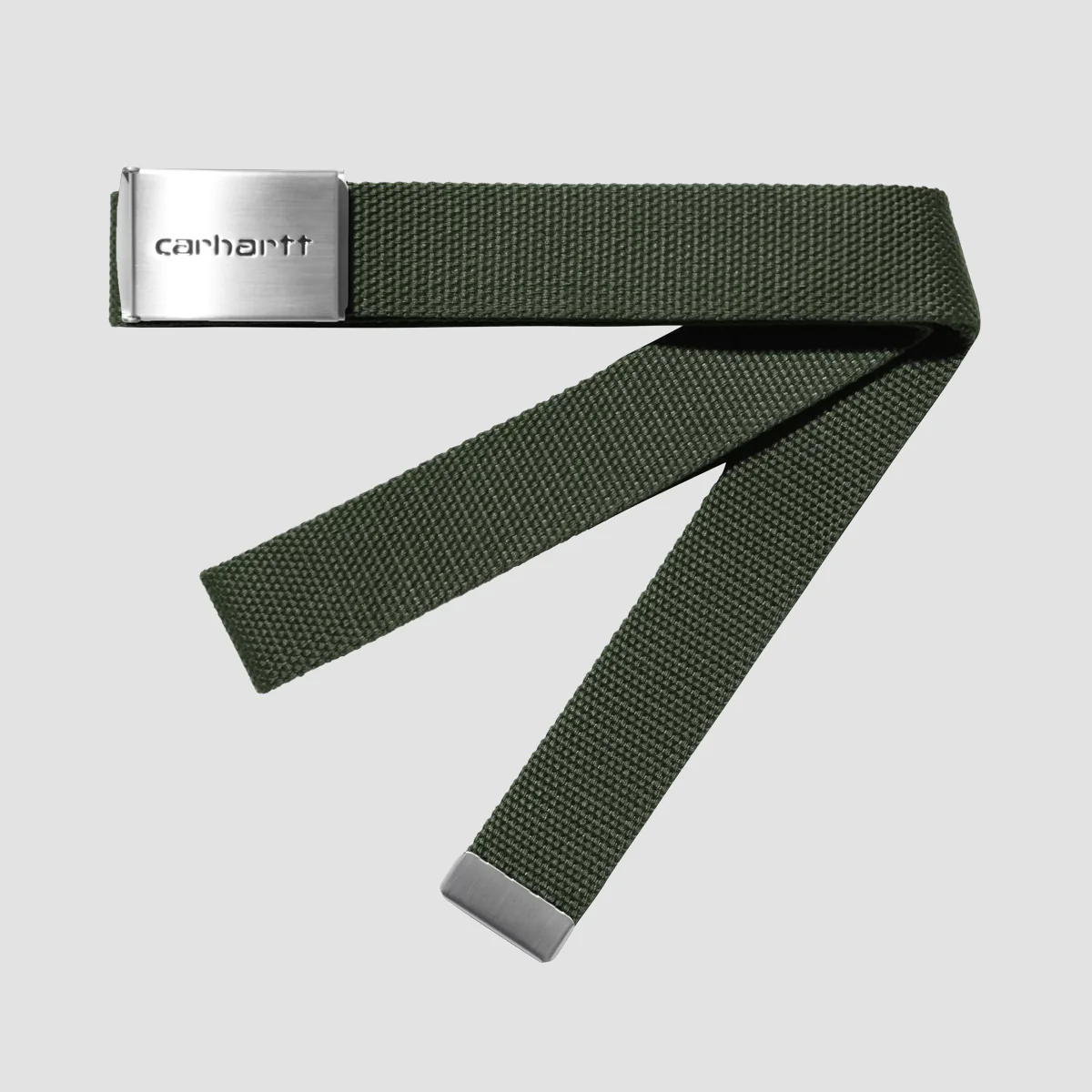 Carhartt WIP Clip Belt Chrome Opuntia