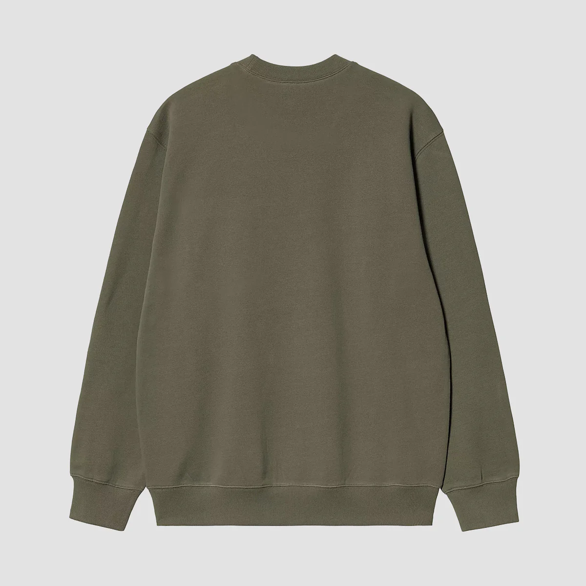 Carhartt WIP Crew Sweatshirt Leaf/Tourmaline - Image 2