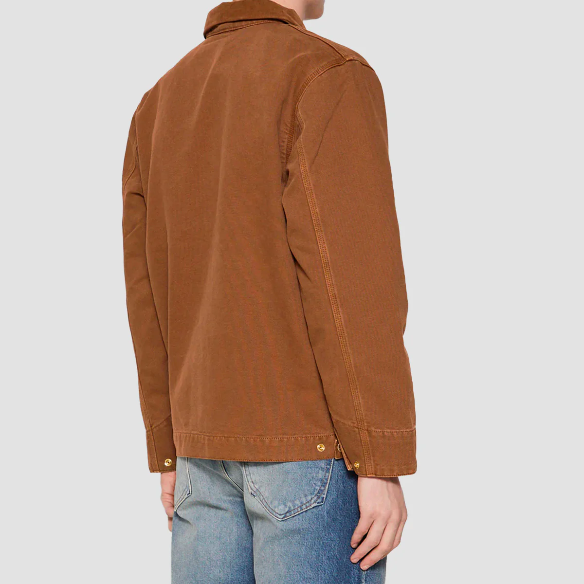 Carhartt WIP Detroit Jacket Tamarind/Tamarind Faded - Image 2