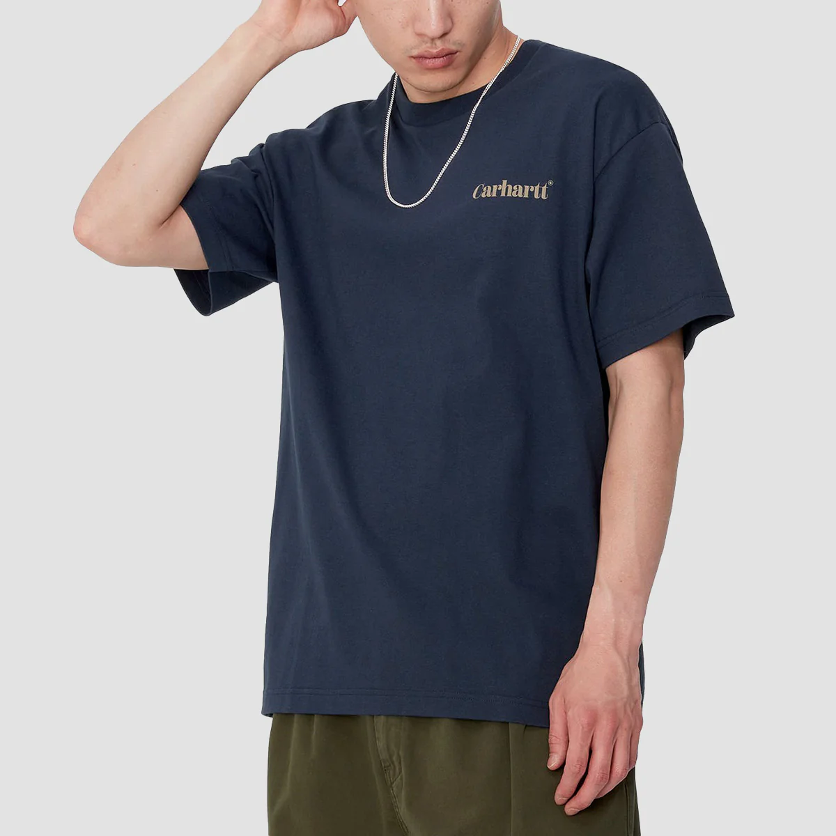 Carhartt WIP Fold Duck T-Shirt Air Force Blue - Image 2