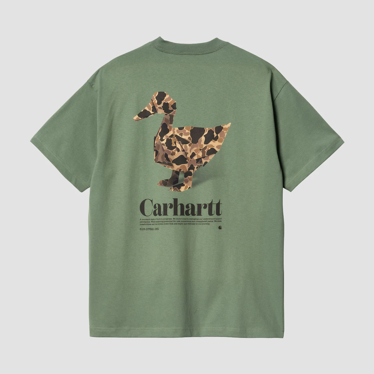 Carhartt WIP Fold Duck T-Shirt Duck Green - Image 4