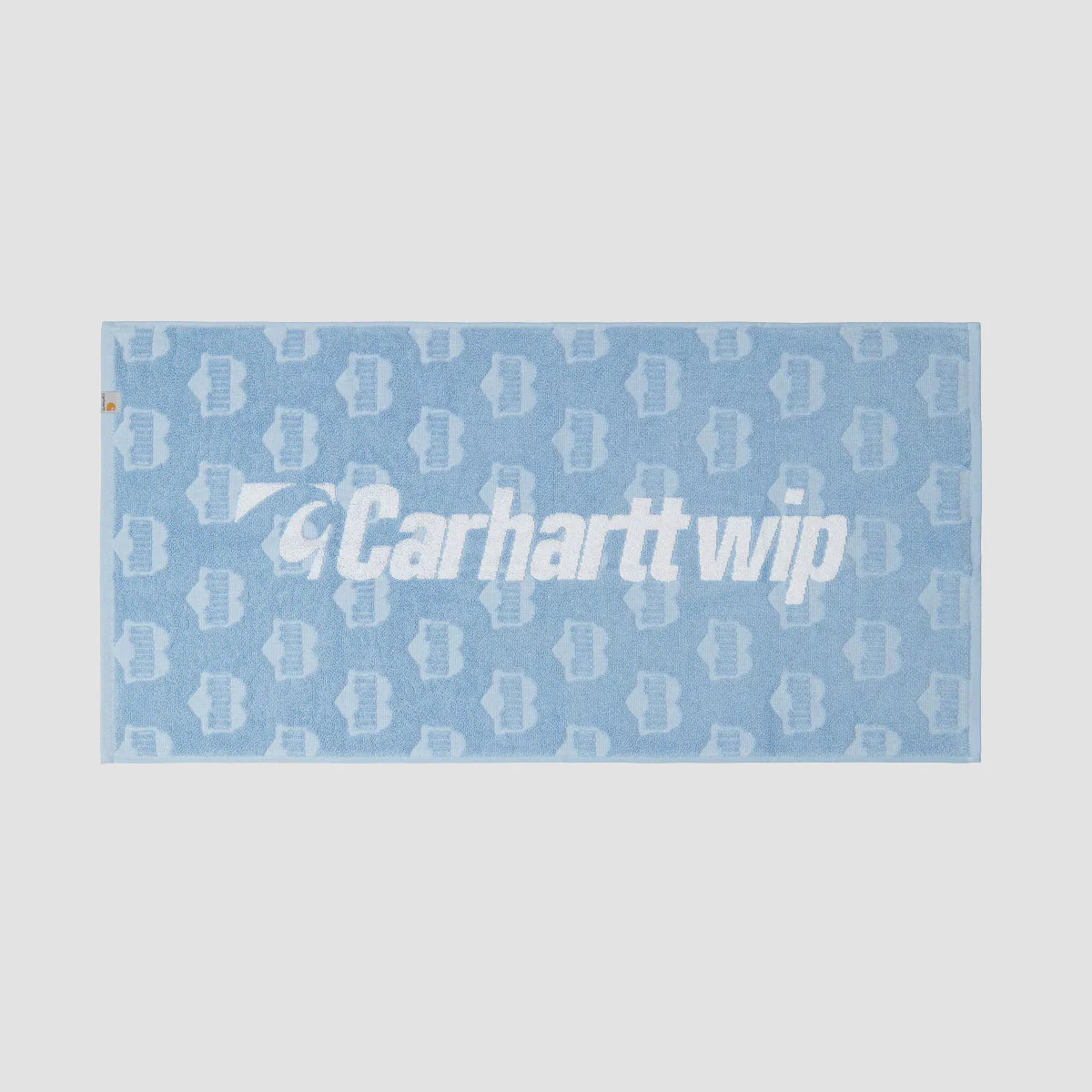 Carhartt WIP Heart Train Sports Towel Bluebird/White