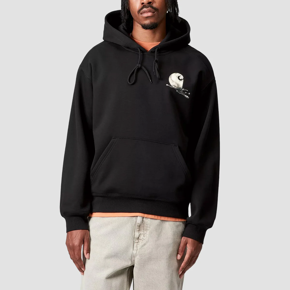 Carhartt WIP Jake Garcia Pullover Hoodie Black - Image 2