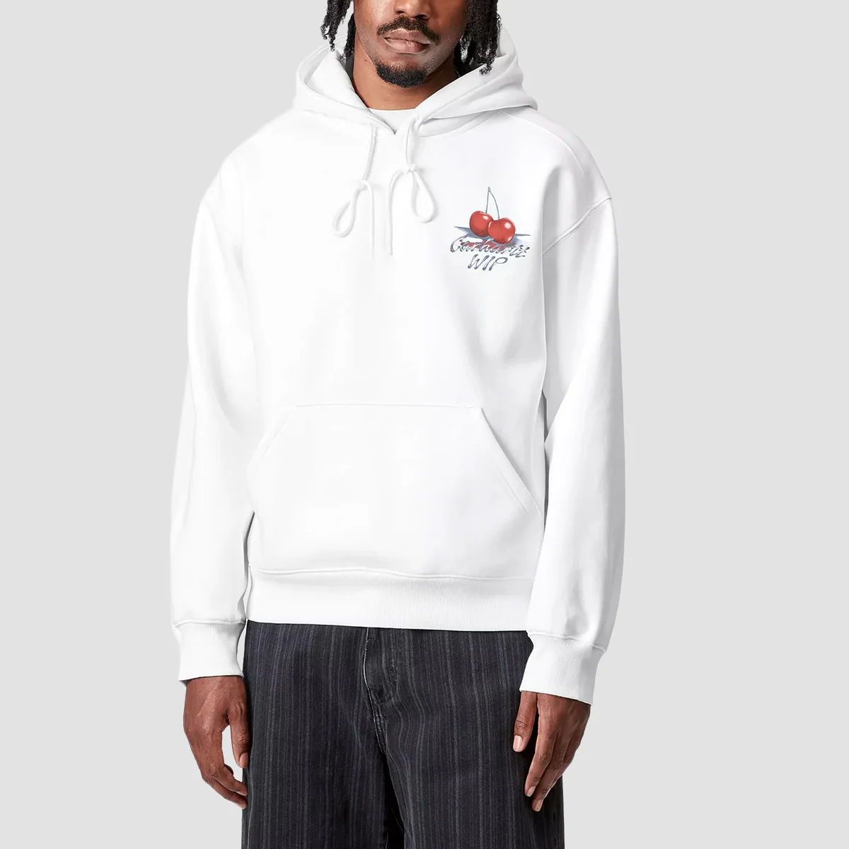 Carhartt WIP Jake Garcia Pullover Hoodie White