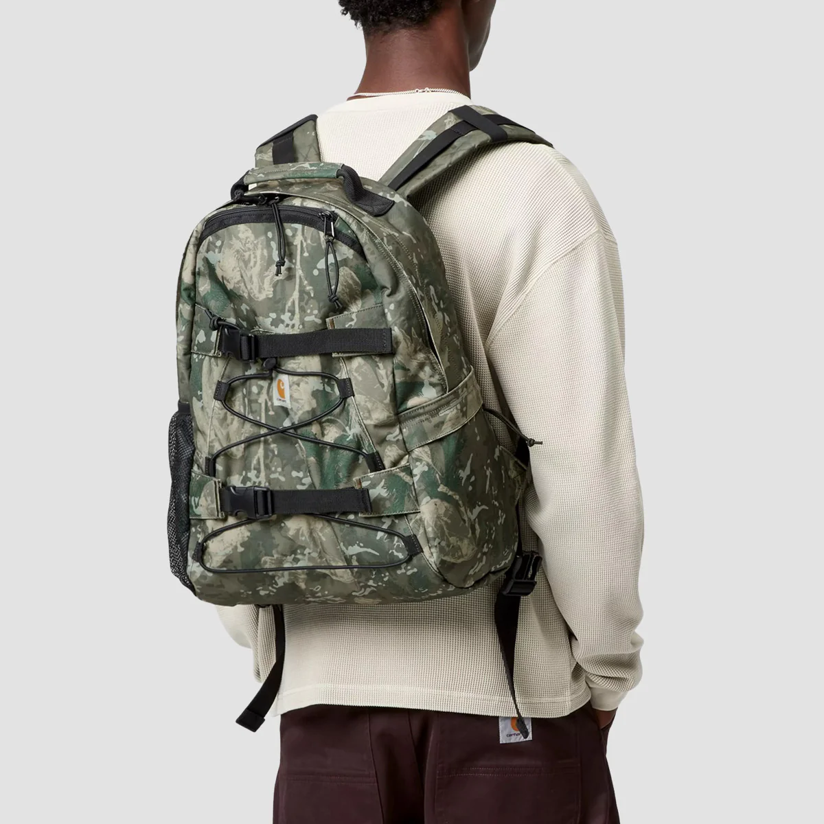 Carhartt WIP Kickflip 24.8L Backpack Camo Combi/Green - Image 3