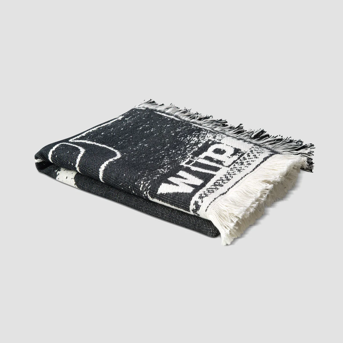 Carhartt WIP Letterpress Blanket Black/Wax - Image 2