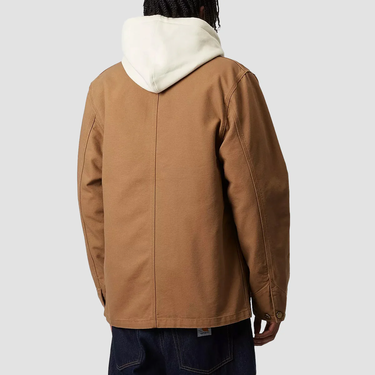 Carhartt WIP Michigan Coat Hamilton Brown/Tobacco Rinsed - Image 2
