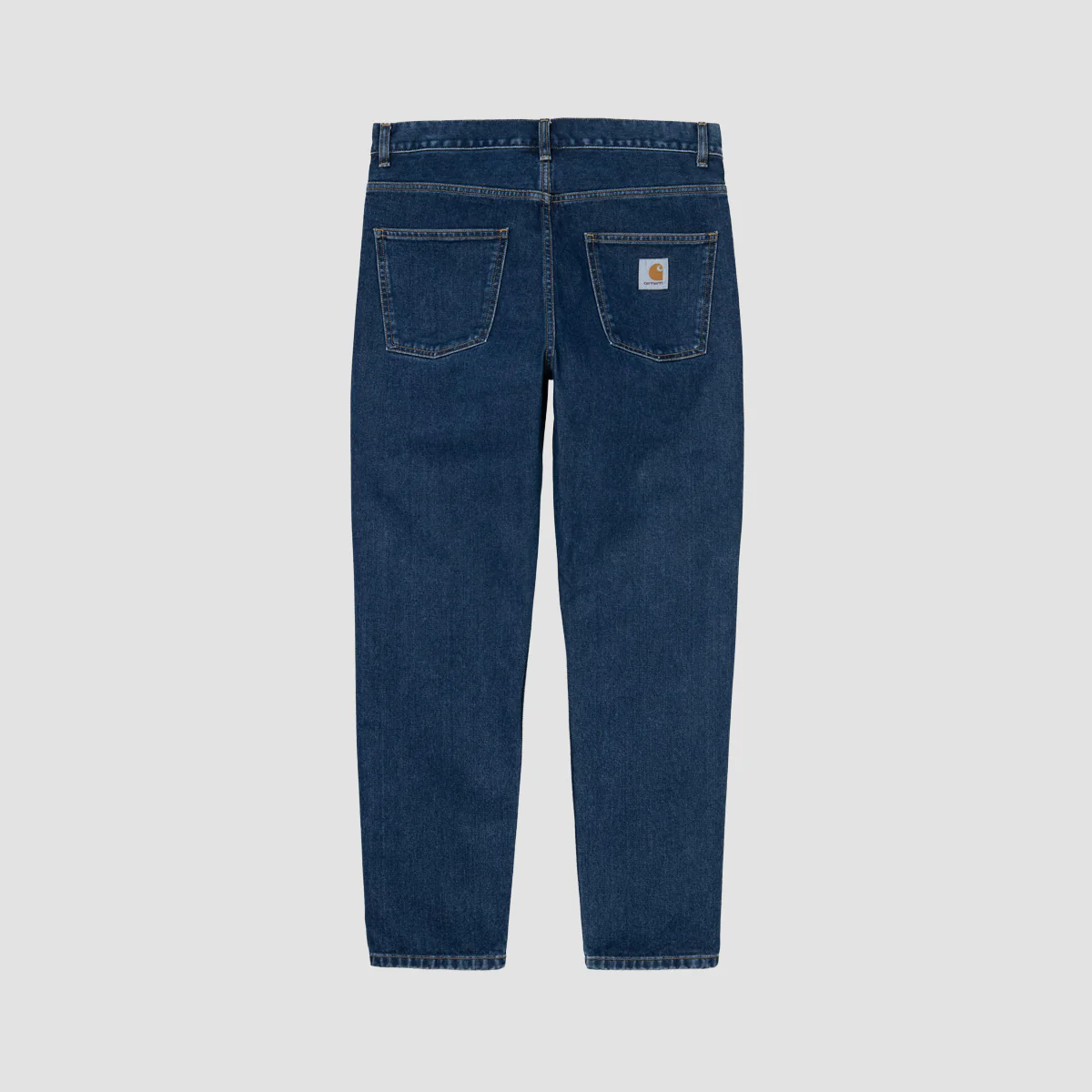 Carhartt WIP Newel Relaxed Tapered Jeans Blue Stone Washed - Image 4