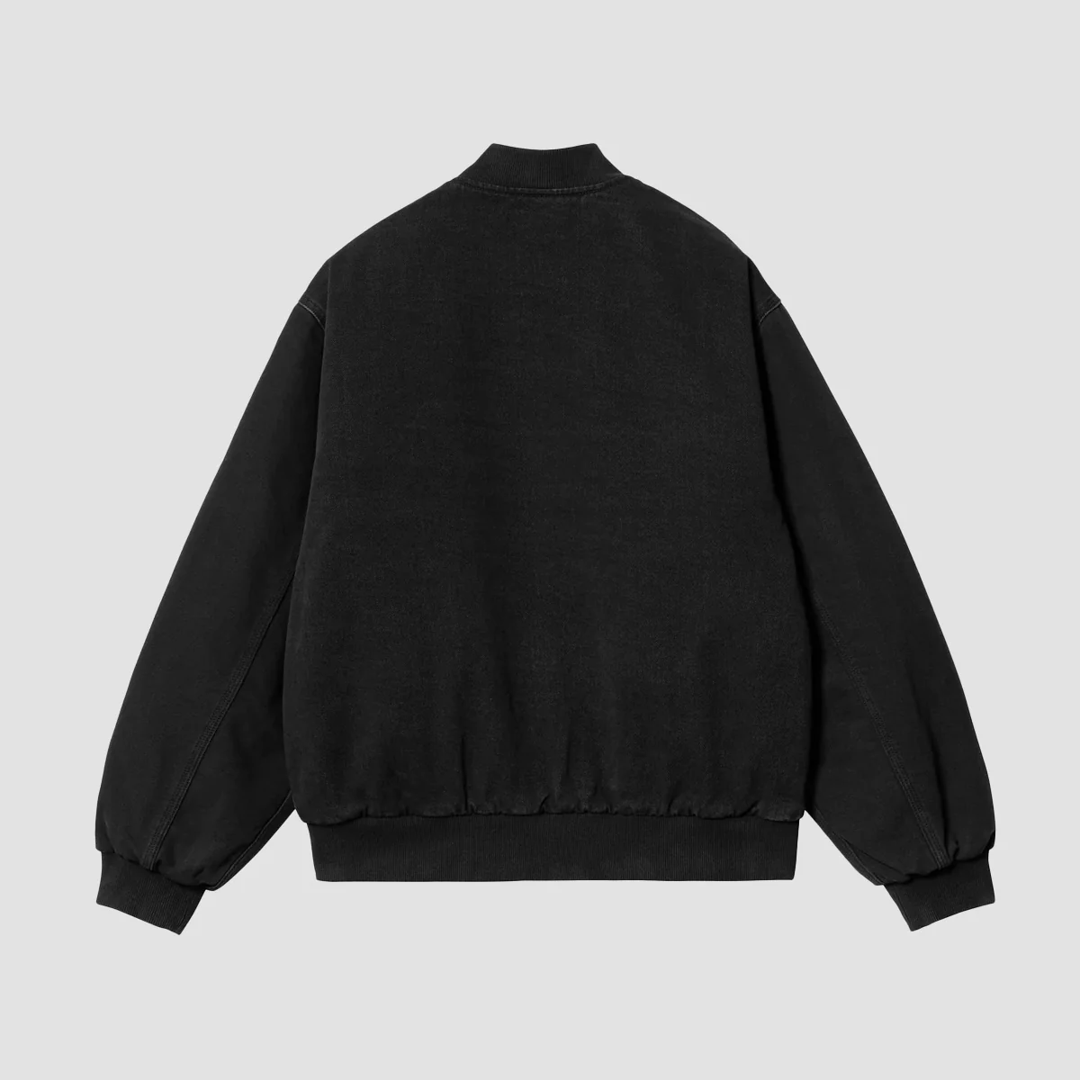 Carhartt WIP Paxon Bomber Black/Black Stone Washed - Image 2