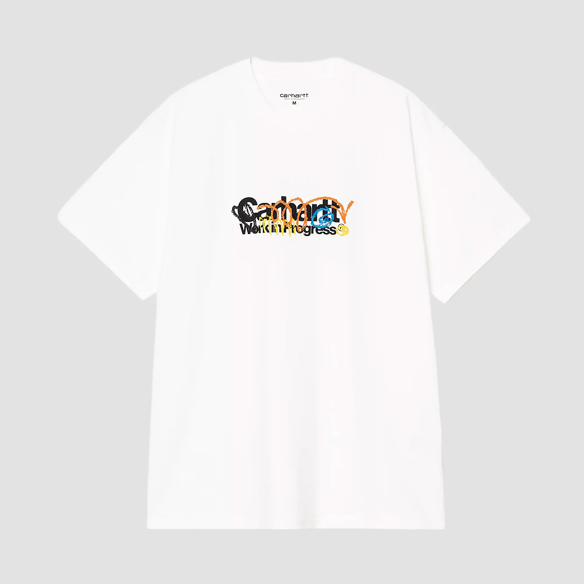 Carhartt WIP Primary T-Shirt White - Image 2