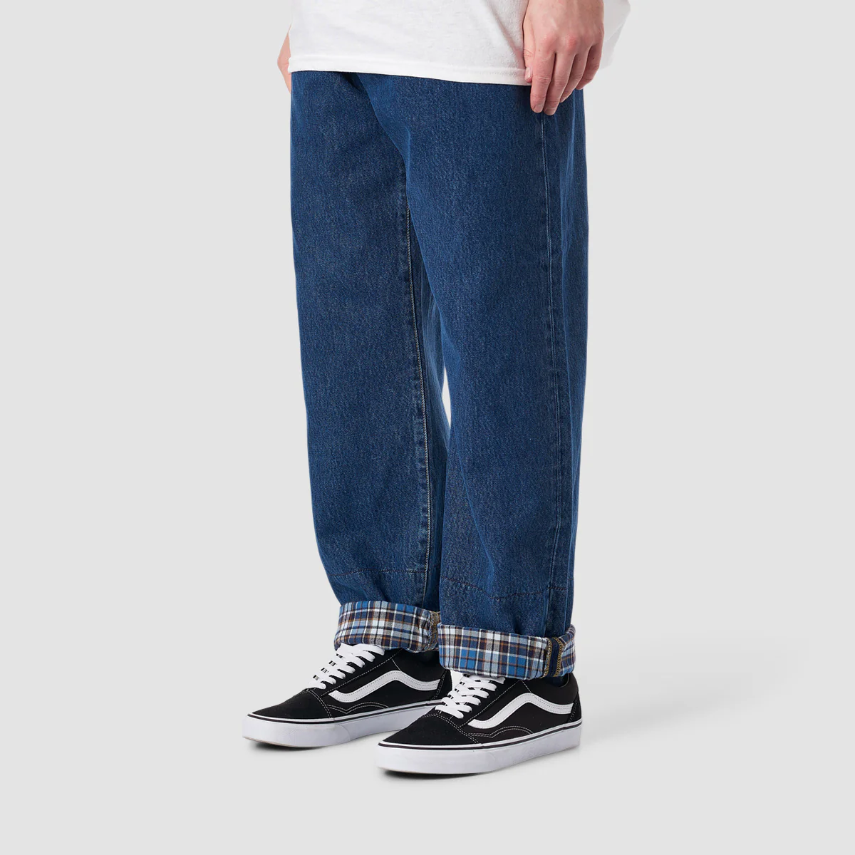 Carhartt WIP Rider Pants Blue Stone Washed - Image 2