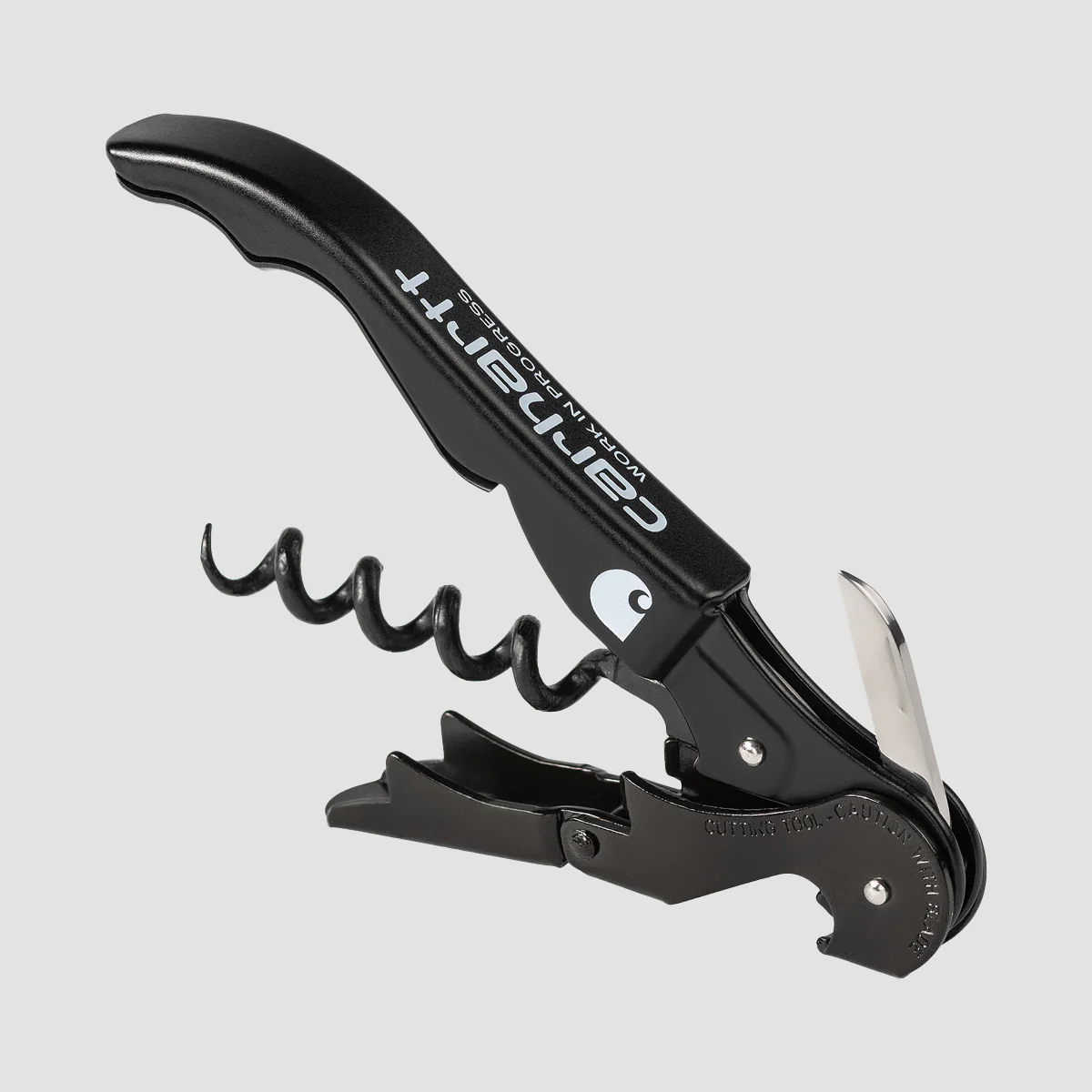 Carhartt WIP Script Pulltap’s Corkscrew Black/White - Image 2