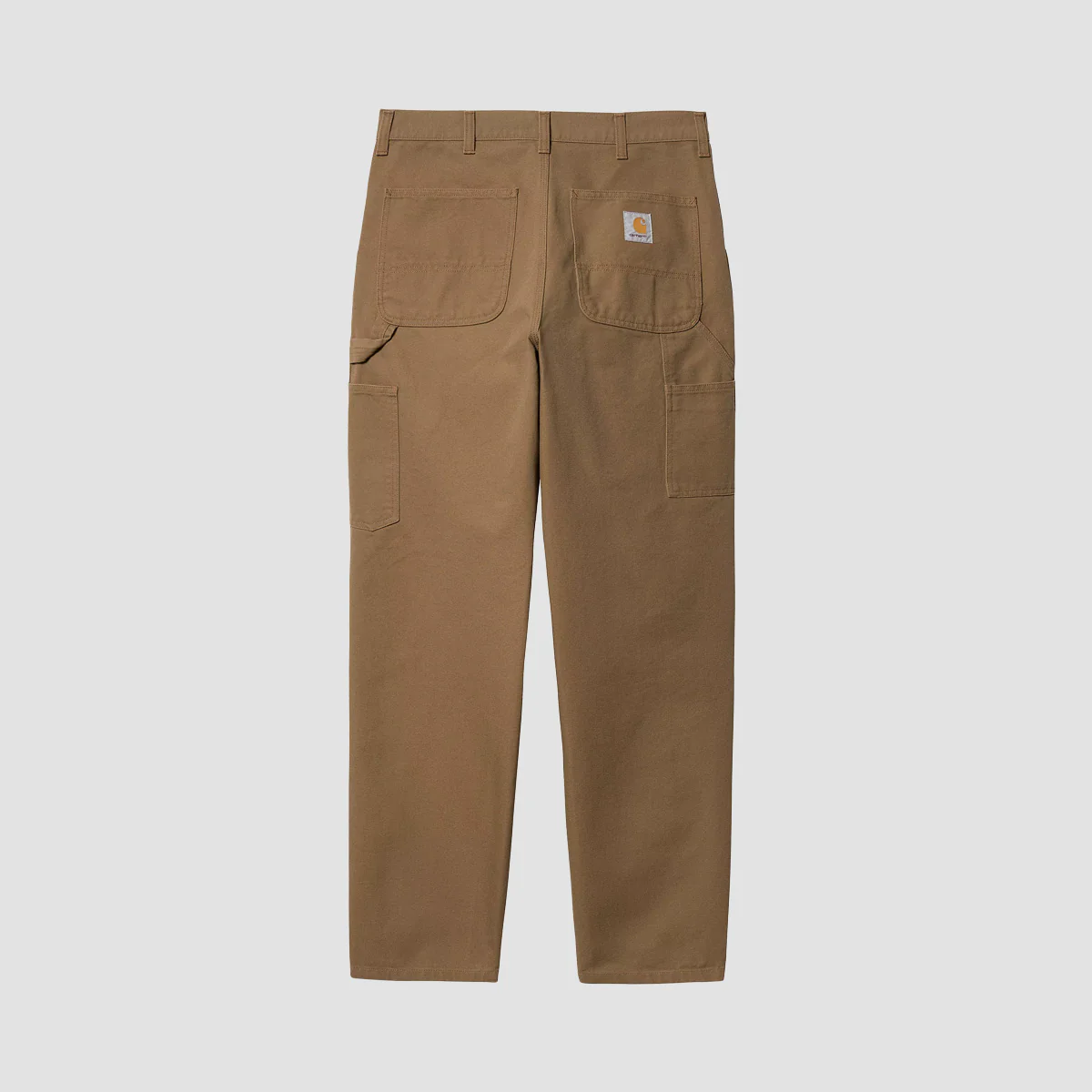 Carhartt WIP Single Knee Canvas Pants Hamilton Brown Rinsed - Image 3