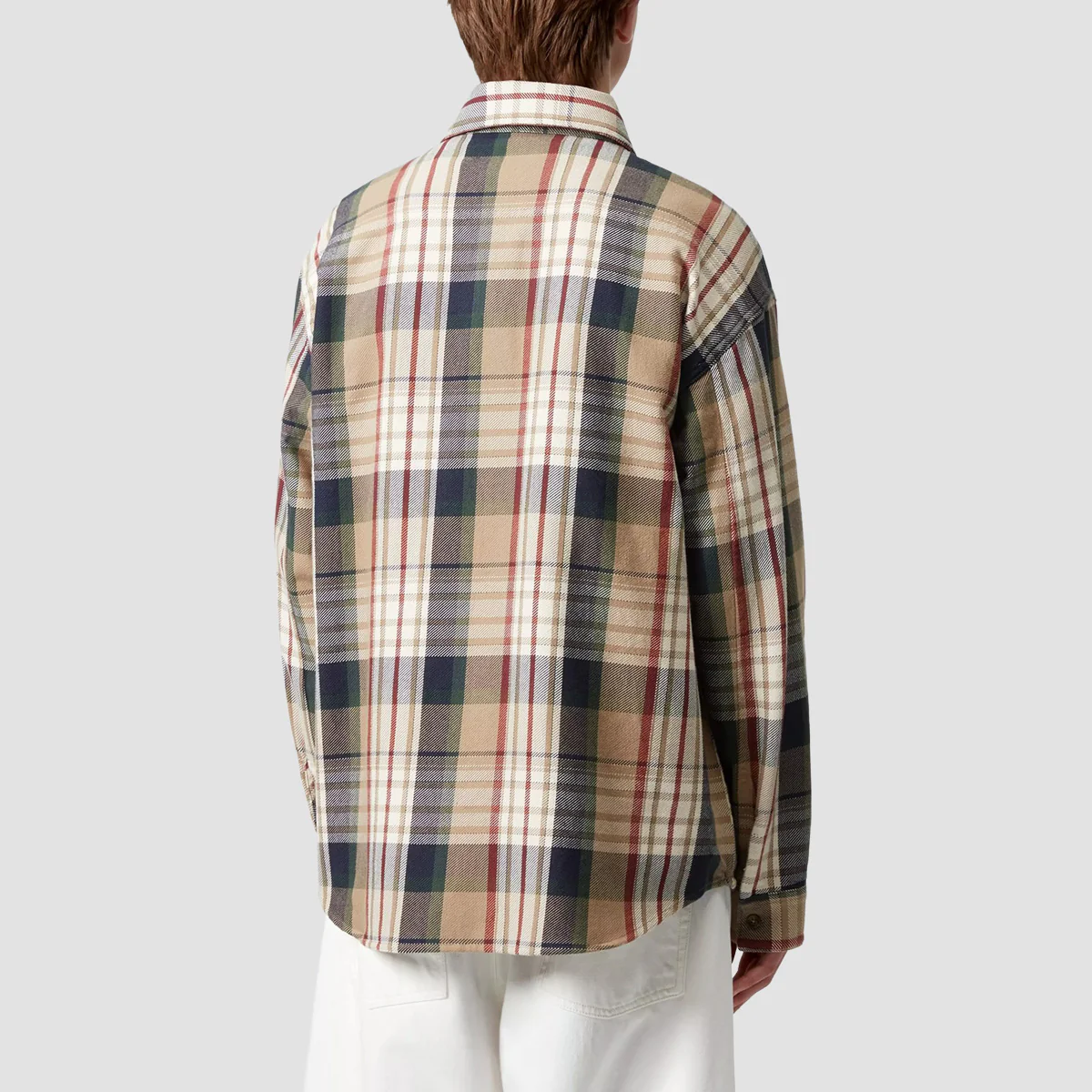 Carhartt WIP Tamblyn Check Longsleeve Shirt Leather - Image 2