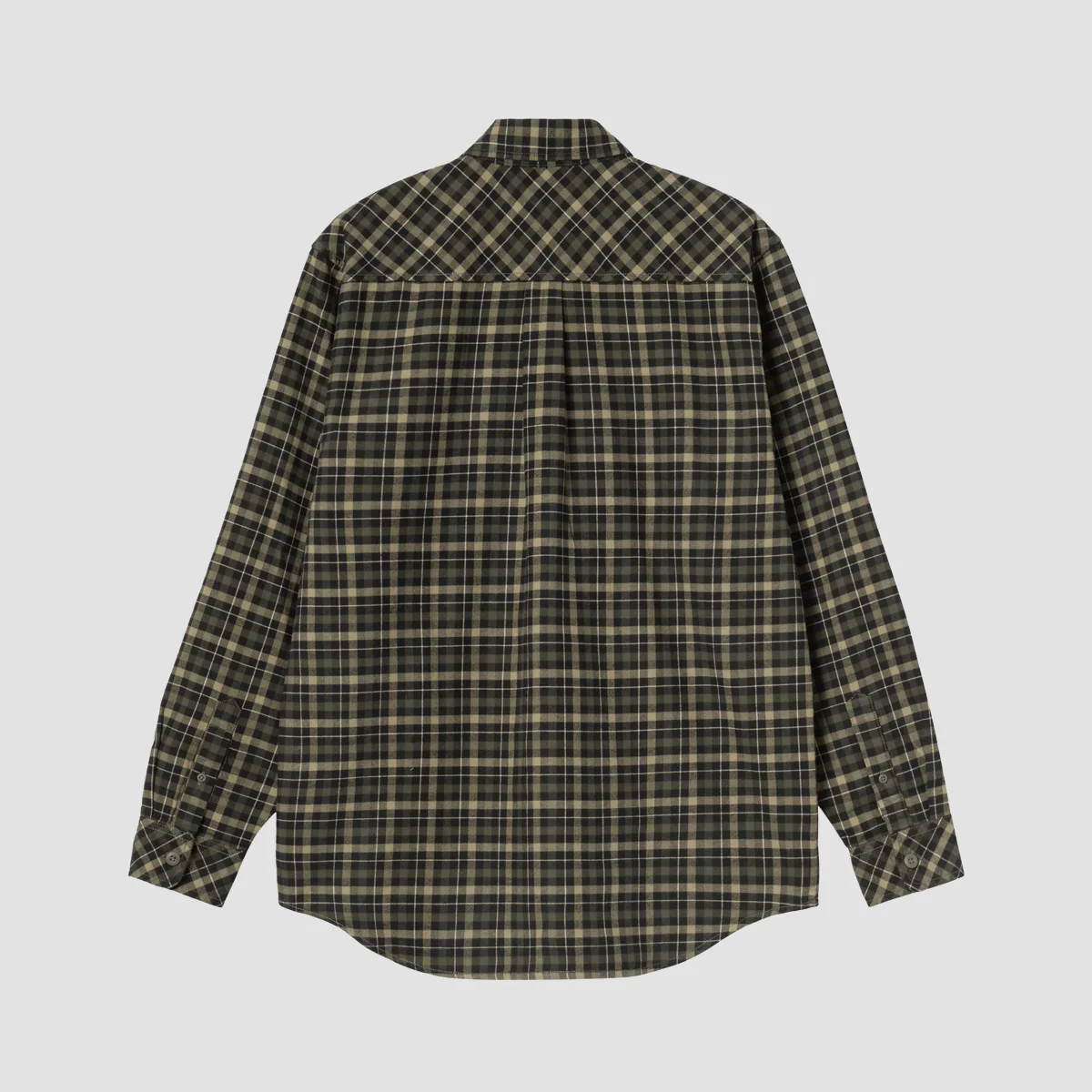 Carhartt WIP Widmark Check Longsleeve Shirt Cypress - Image 2