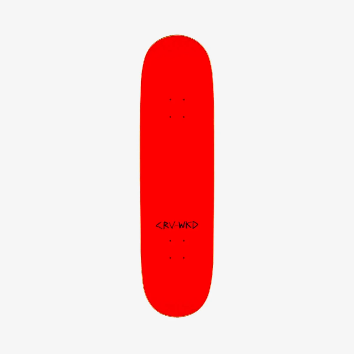 Carve Wicked Logo Team Skateboard Deck Green - 8.25" - Image 2