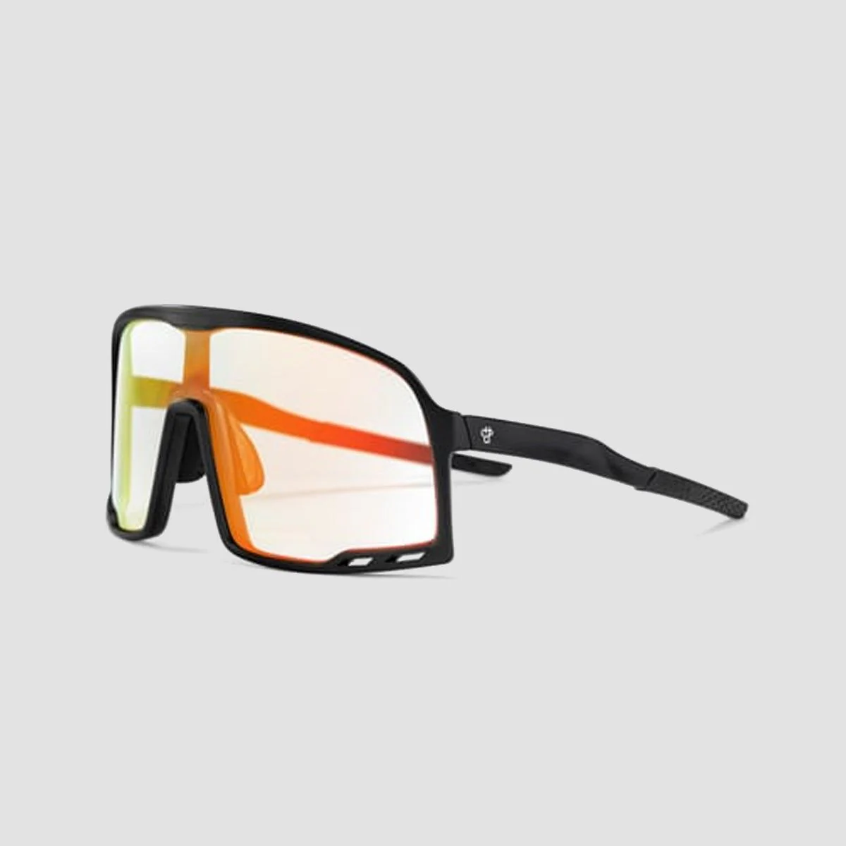 CHPO Henrik Sunglasses Matte Black/Red Photochromic - Image 2