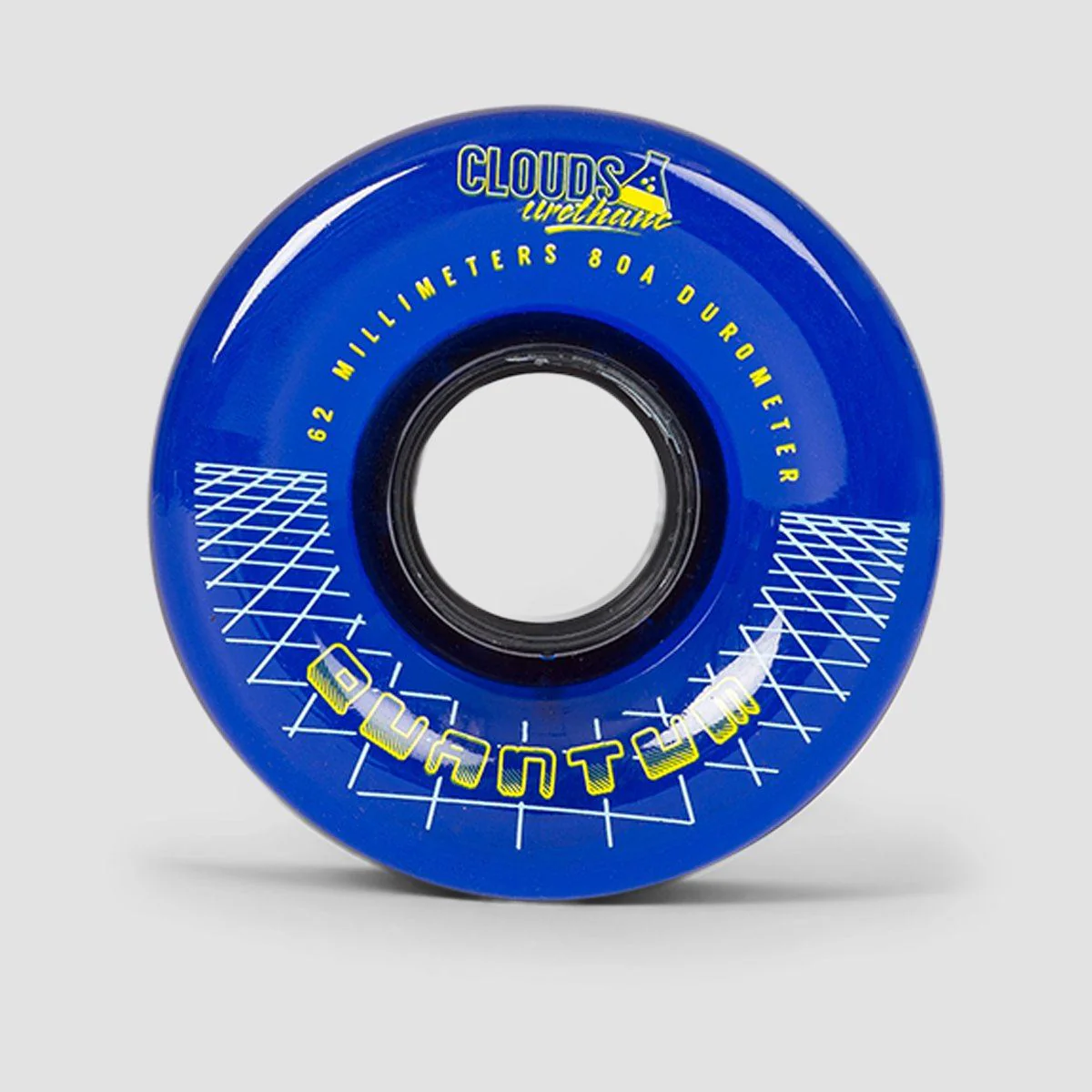 Clouds Quantum 80a Quad Wheels x4 Clear/Blue 62mm - Image 2