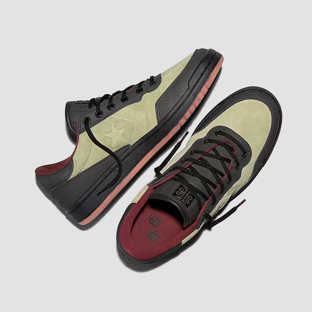 Converse Jake Johnson Fastbreak Pro OX Shoes - Beluga/Light Field Surplus - Image 4