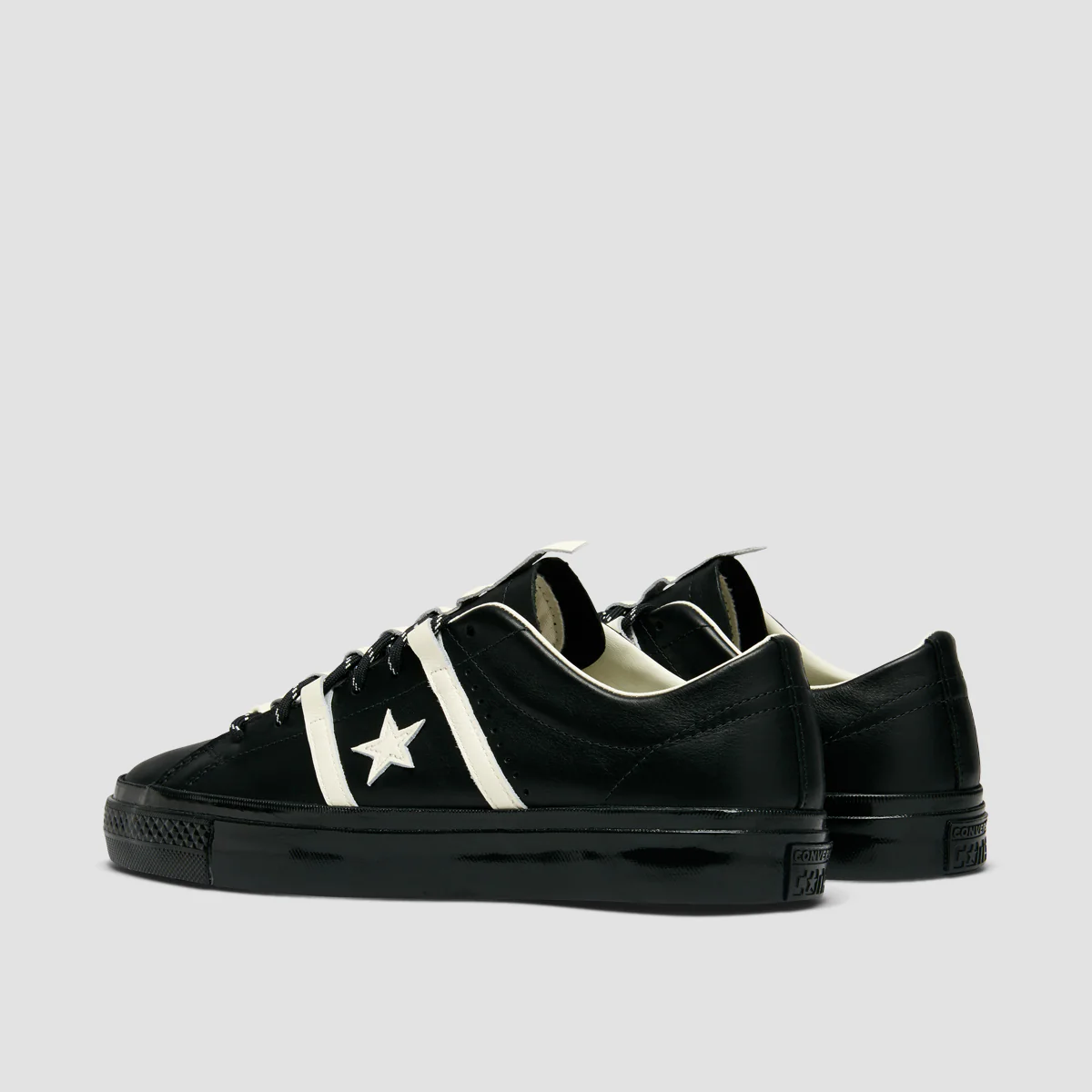 Converse One Star Academy Bobby De Keyzer Shoes - Black/Egret/Black - Image 3