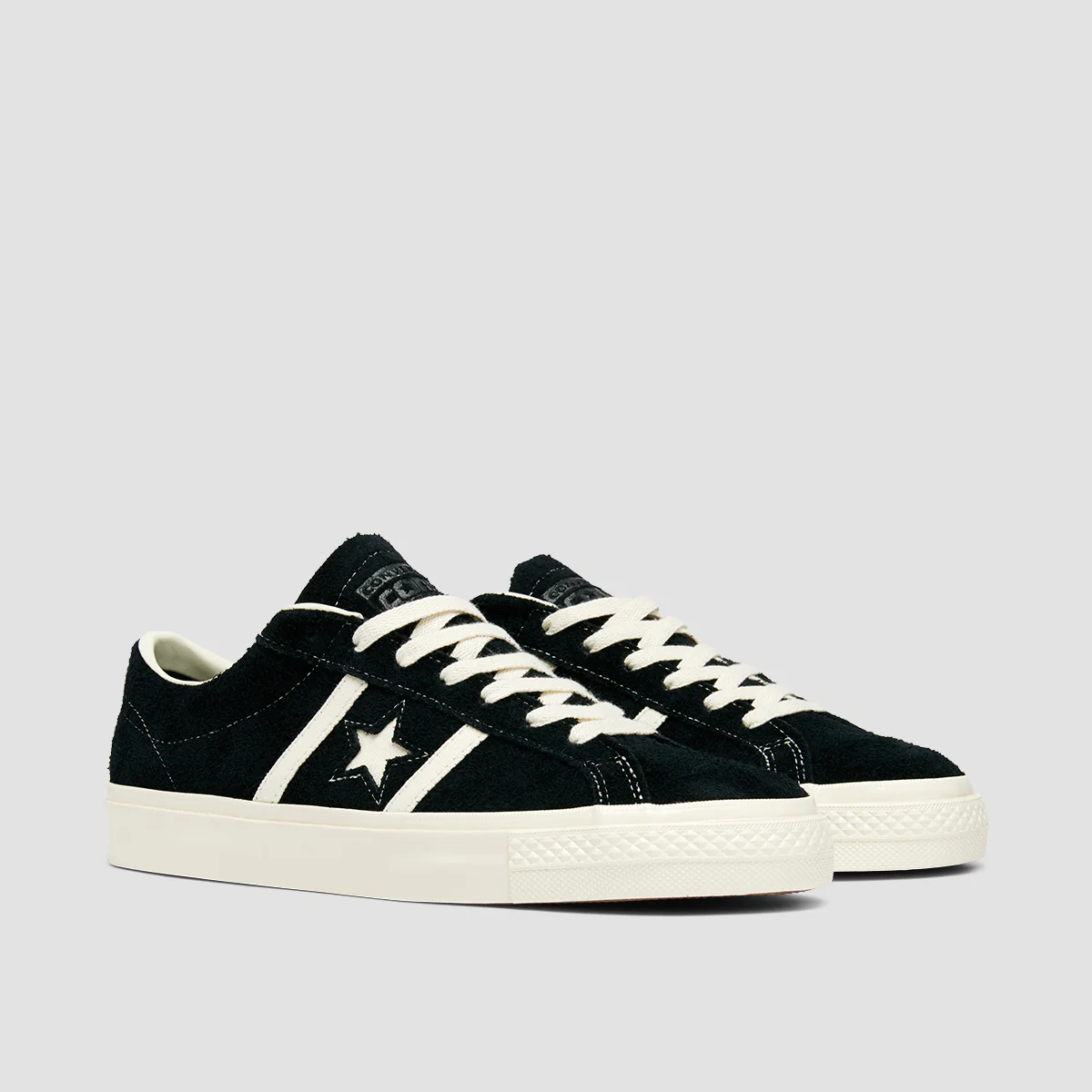 Converse One Star Academy Pro Shoes - Black/Egret/Egret - Image 2