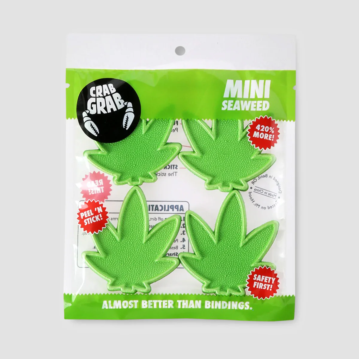 Crab Grab Mini Seaweed Stomp Pads x4 Green - Image 2