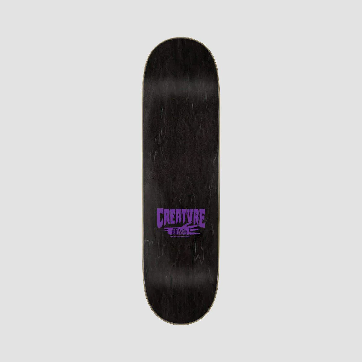 Creature Logo Outline Stumps Skateboard Deck Various Stains - 8.51" - Image 2