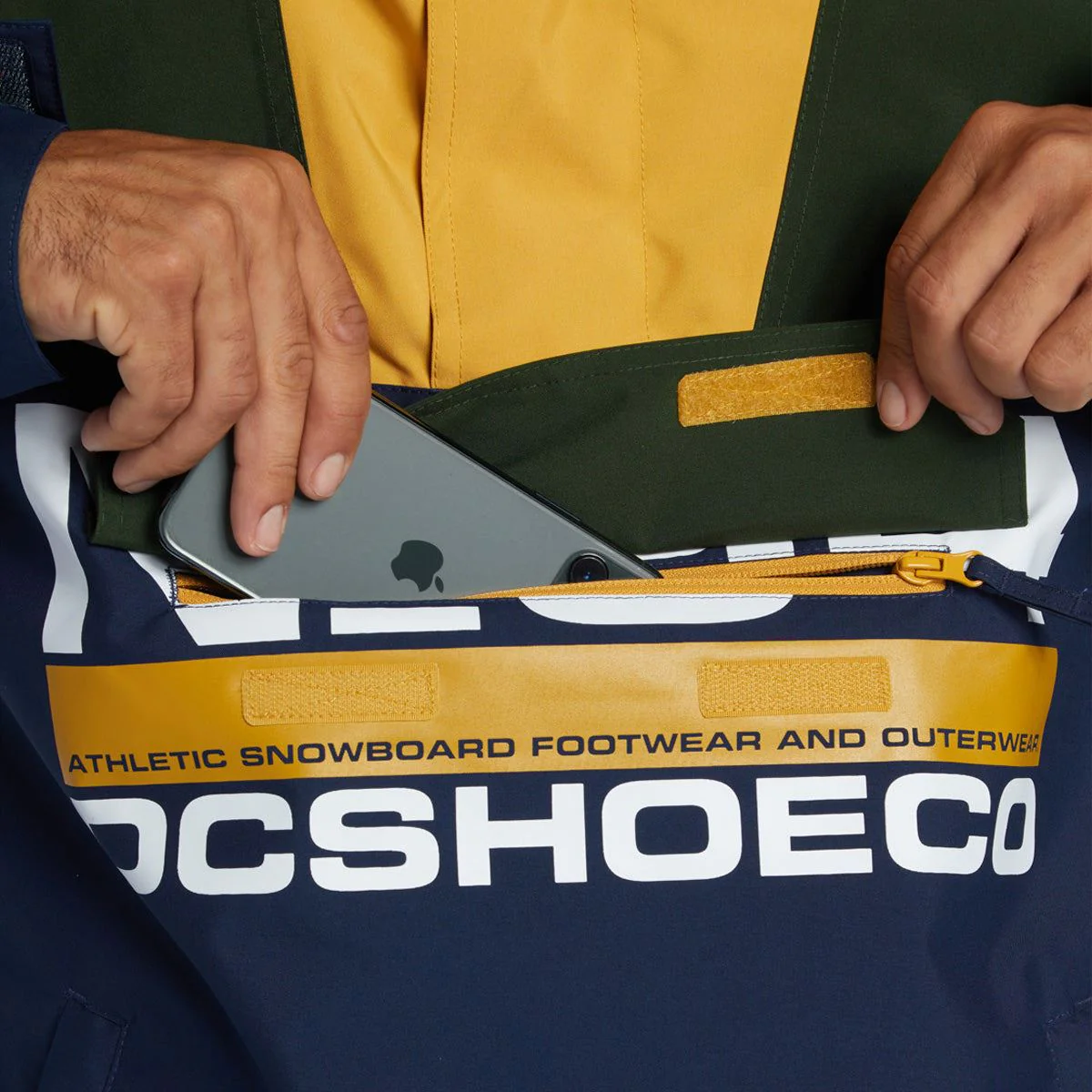 DC 4/3mm Anorak Snow Jacket Dress Blues - Image 4