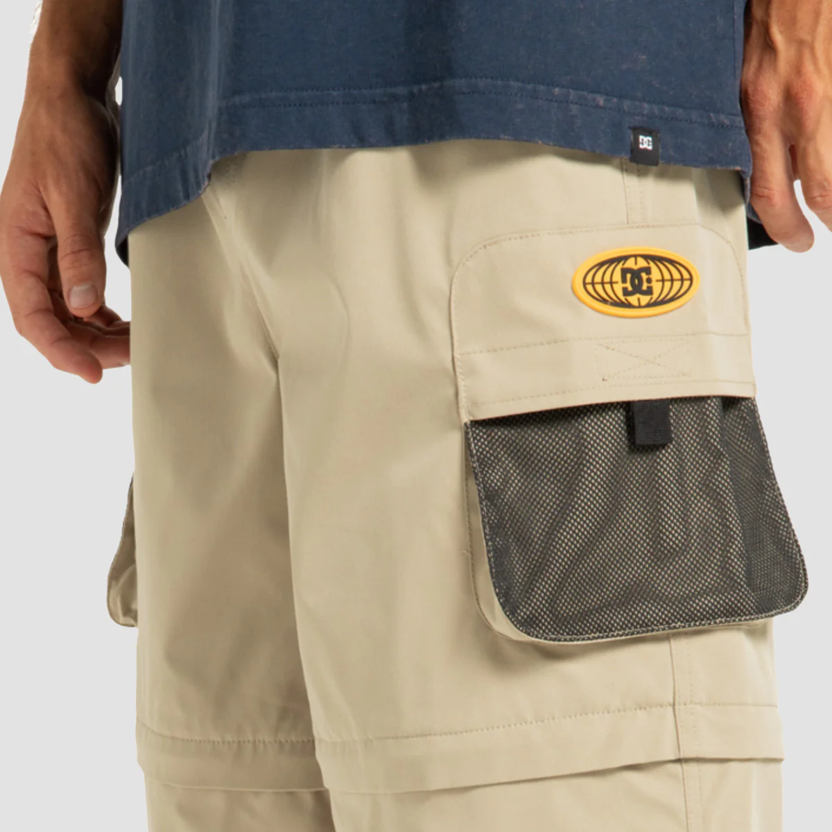 DC All Terrain Convertible Cargo Pants Crockery - Image 2