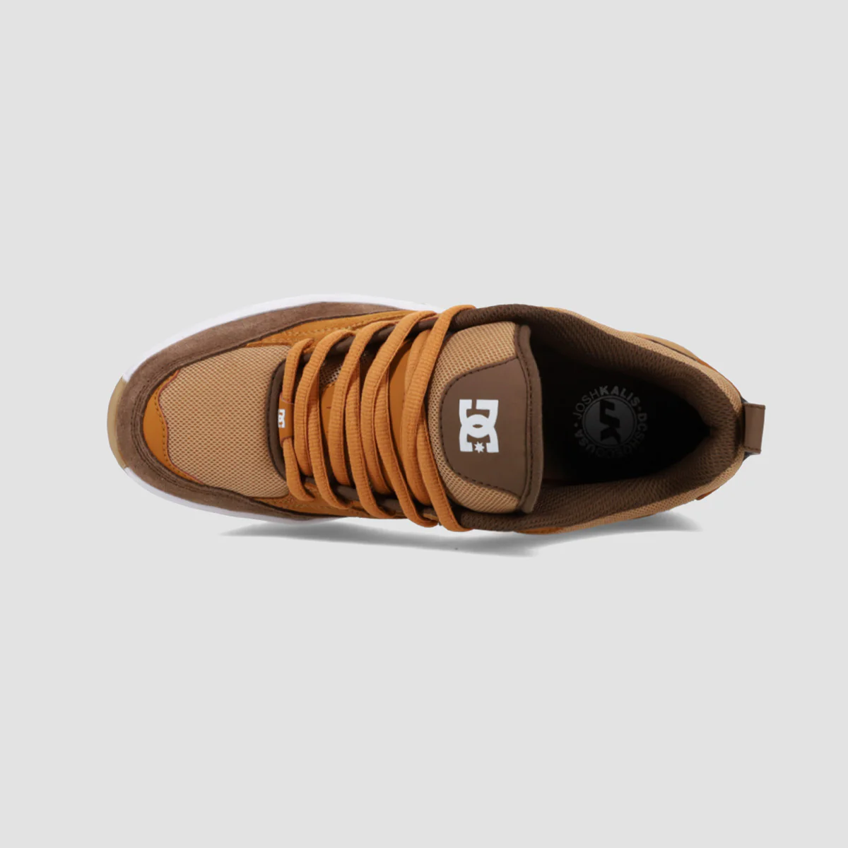 DC Ascend S Shoes - Brown/White - Image 3