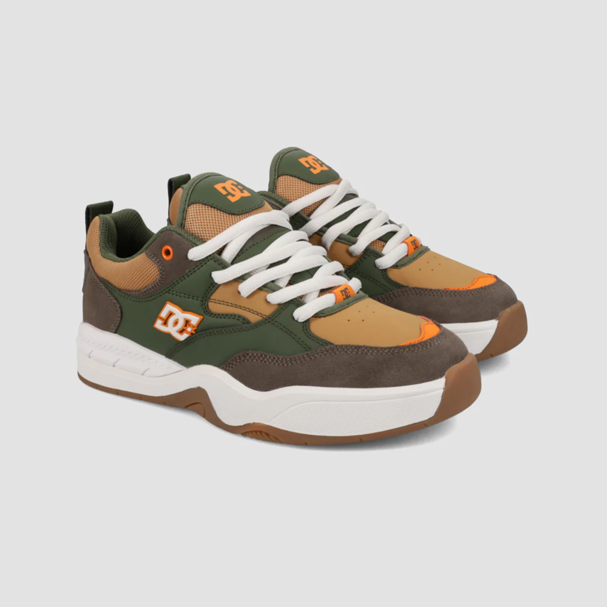 DC Ascend Shoes - Brown/Olive - Image 2