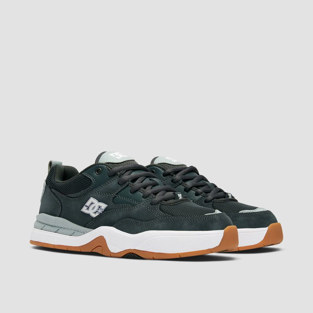 DC Ascend Shoes - Dark Grey/White - Image 2