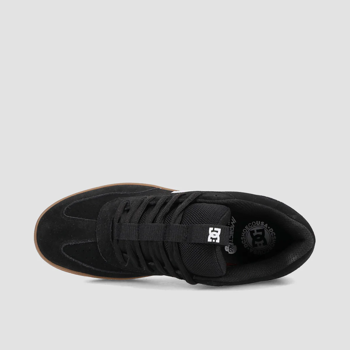 DC Astrix S Shoes - Black/Gum/White - Image 2