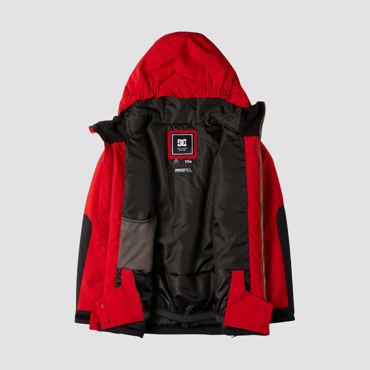DC Basis Print Snow Jacket Barbados Cherry - Kids - Image 3