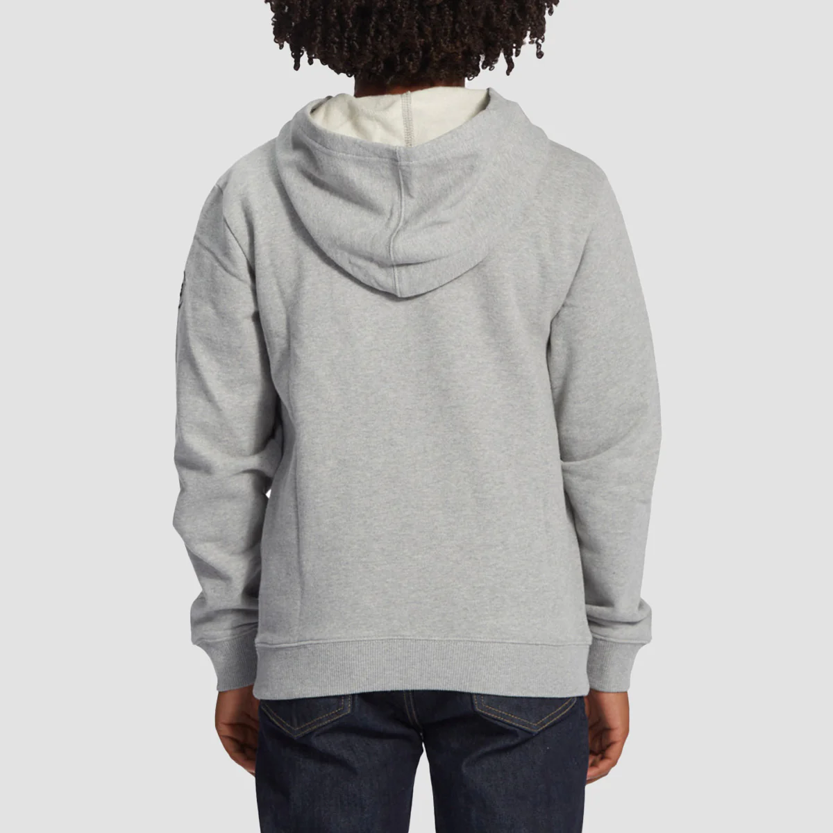 DC Blabac Jahmir Pullover Hoodie Heather Grey - Kids - Image 3