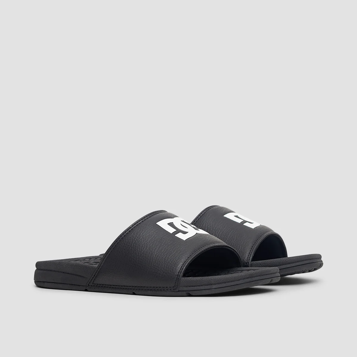 DC Bolsa Slides Black/White - Womens - Image 2