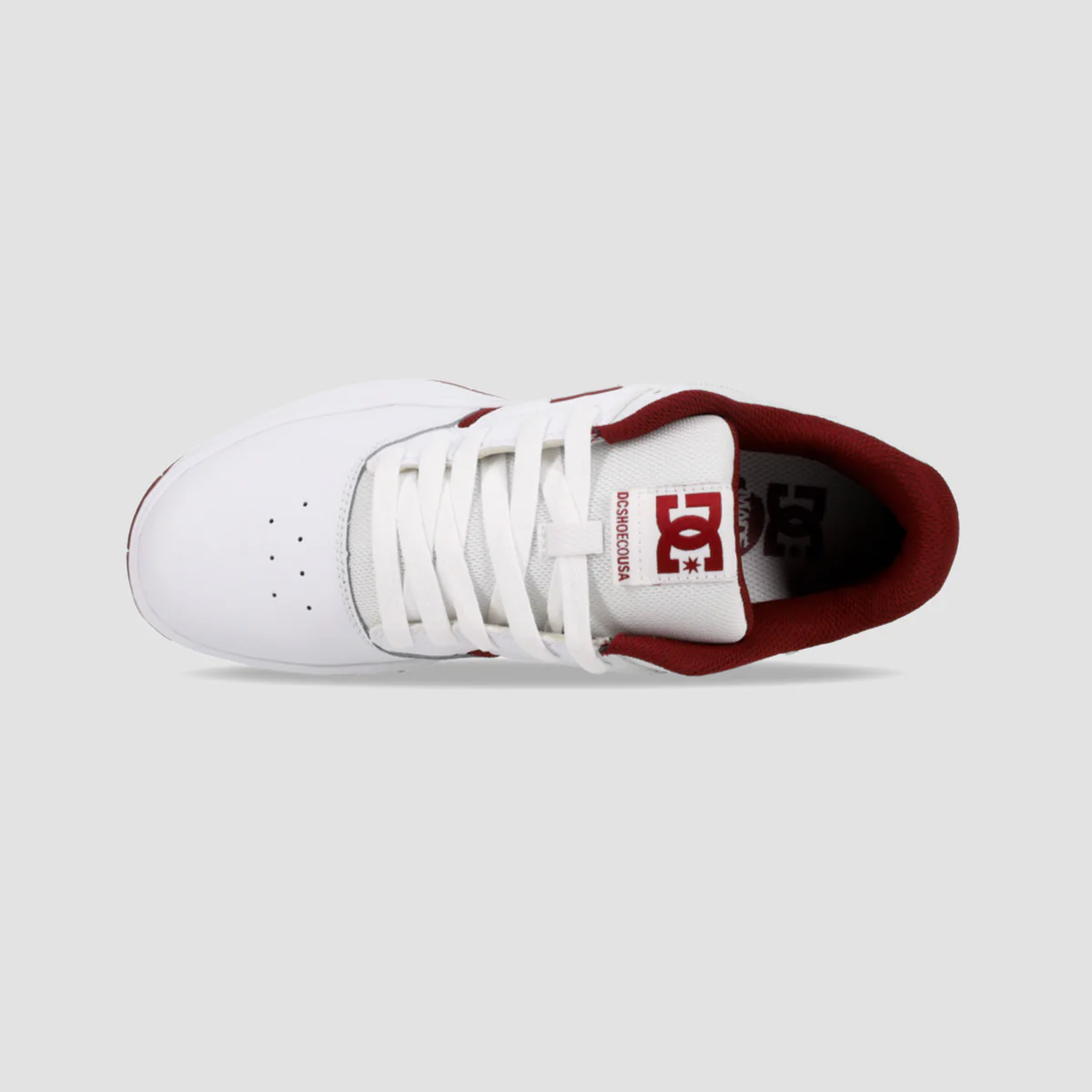 DC Central Shoes - White/Purple Wine - Image 3