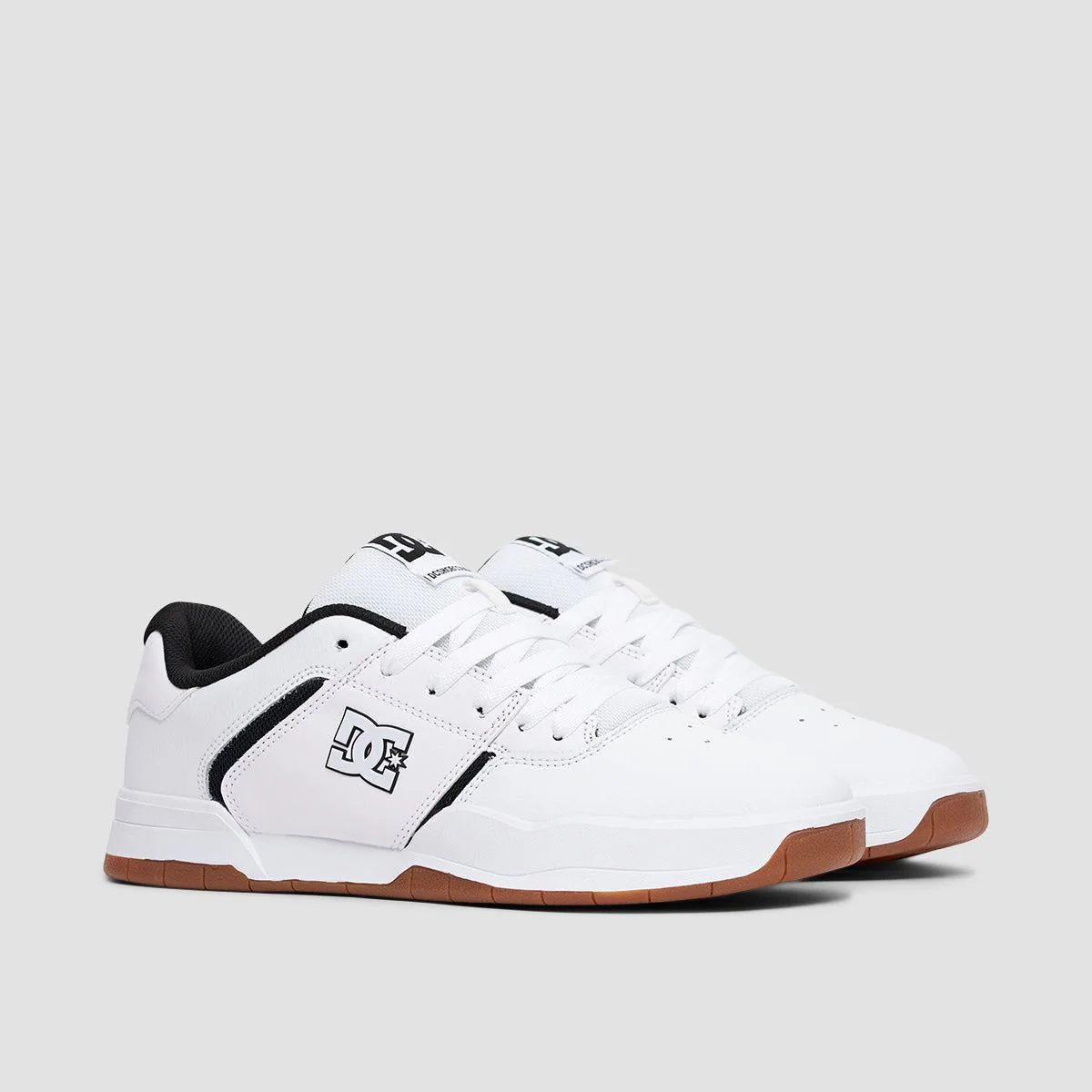 DC Central Shoes - White/Black/Gum - Image 2